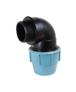 COUDE MALE A COMPRESSION PEHD