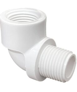 COUDE PLASTIQUE FILETE M/F