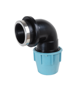 COUDE FEMELLE A COMPRESSION PEHD