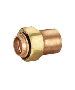 RACCORD 2 PCS CUIVRE DROIT CONIQUE