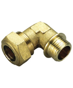 COUDE MALE POUR TUBE CUIVRE A VISSER (MAGIQUE)