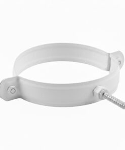 COLLIER DE DESCENTE GALVANISE BLANC